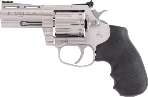 Colt King Cobra .22LR 3-Inch Stainless Revolver with Fiber Optic Sights