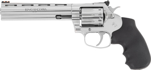 Colt King Cobra Target .22 LR 6-inch Stainless Steel Revolver with Fiber Optic Sights