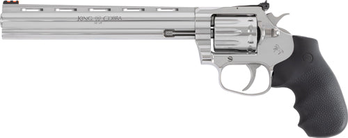 Colt King Cobra Target .22 LR 8-Inch Stainless Revolver with Fiber Optic Sights