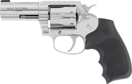 Colt King Cobra 357 Magnum Revolver with 3-inch Barrel and Stainless Finish