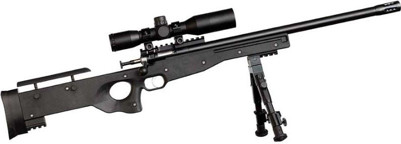 Crickett Precision Rifle 22LR with Carbon Fiber Barrel and Scope - Youth Sporting Rifle