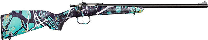 Crickett G2 22LR Youth Sporting Rifle with Camouflage Stock and Swivel Studs