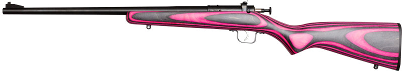 Crickett G2 .22LR Sporting Rifle with Pink Laminate Stock and Iron Sights