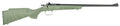Crickett G2 22LR Sporting Rifle with Green Synthetic Stock and Blued Finish