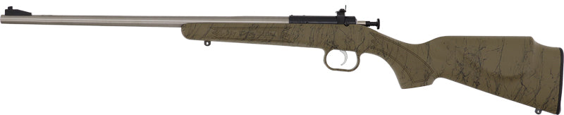 Crickett G2 .22 LR Youth Sporting Rifle with Stainless Finish and Synthetic Tan Stock