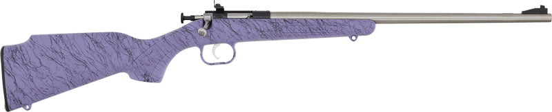 Crickett G2 22LR Sporting Rifle in Purple - Bolt Action Youth Rifle with Stainless Finish