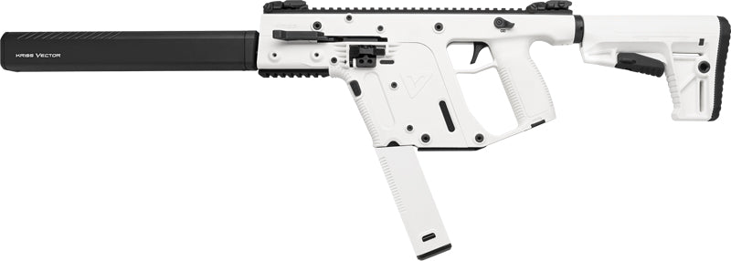 Kriss Vector CRB G2 10mm Auto Modern Sporting Rifle with 16-inch Chrome Moly Barrel and White Synthetic Stock