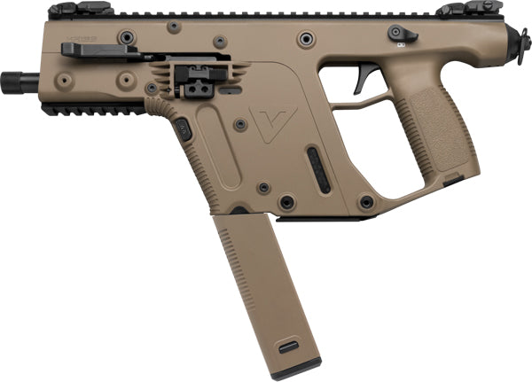 Kriss Vector SDP G2 Pistol in Flat Dark Earth with 45 ACP Caliber and Threaded Barrel