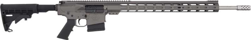 Great Lakes Firearms & Ammo GL10243SSTNG AR-10 Rifle in 243 Win with Black Synthetic Stock