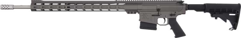 Great Lakes Firearms & Ammo GL10243SSTNG AR-10 Rifle in 243 Win with Black Synthetic Stock