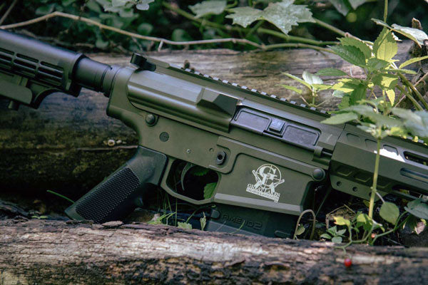 Great Lakes Firearms & Ammo GL10308SS ODG AR10 Rifle 308 Win - Modern Sporting Rifle with Bi-Tone Finish and Synthetic Stock