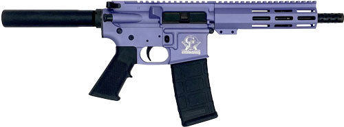 Great Lakes Firearms & Ammo GL15223P ORC AR-15 Pistol in 223 Rem/5.56 NATO with Purple Frame and Slide