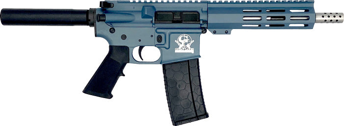 Great Lakes Firearms & Ammo GL15223SSP BLU AR-15 Pistol in 223 Rem/5.56 NATO with Blue Finish