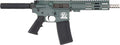 Great Lakes Firearms & Ammo GL15223SSPCHG AR-15 Pistol in 223 Wylde with Green Frame and Barrel