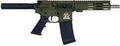 Great Lakes Firearms & Ammo GL15223SSP ODG AR-15 Pistol in 223 Rem/5.56 NATO with Purple Frame and Slide