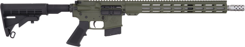 Great Lakes Firearms & Ammo GL15400SSODG Modern Sporting Rifle in 400 Legend with Billet Upper/Lower and Black Synthetic Stock
