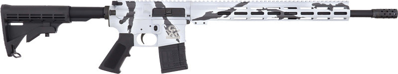 Great Lakes Firearms & Ammo GL15450 P-SNO AR-15 450 Bushmaster Semi-Automatic Rifle with Black Lancer Magazine