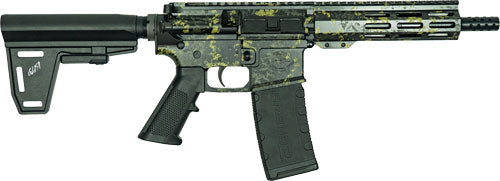 Great Lakes Firearms & Ammo GL15LBLK AR-15 Pistol in 223 Wylde with Camouflage Finish and 7.5-Inch Barrel
