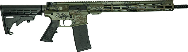 Great Lakes Firearms & Ammo GL15LGRN-RIFLEBUNDLE AR-15 Rifle in 223 Rem/5.56 NATO with 16-Inch Barrel and Accessories