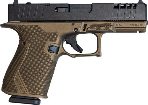 Great Lakes Firearms & Ammo GL19 BRZ 9mm Semi-Auto Pistol with 4-inch Barrel and 15-Round Magazines
