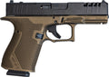 Great Lakes Firearms & Ammo GL19 BRZ 9mm Semi-Auto Pistol with 4-inch Barrel and 15-Round Magazines
