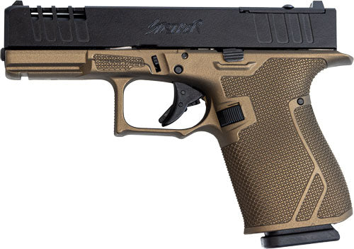 Great Lakes Firearms & Ammo GL19 BRZ 9mm Semi-Auto Pistol with 4-inch Barrel and 15-Round Magazines