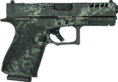 Great Lakes Firearms & Ammo GL19LGRY-BUNDLE 9mm Luger Semi-Auto Pistol with Camo Finish and RMR Optics Cut