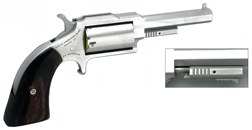 North American Arms NAA Sheriff Mini-Revolver with 22 Magnum Caliber and Stainless Finish