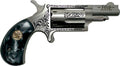 North American Arms NAA-22M-50B Mini-Revolver in .22 WMR with Stainless Finish and Wood Grips
