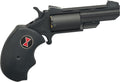 North American Arms True Black Widow Mini-Revolver .22 Mag with Stainless Barrel and Rubber Grips
