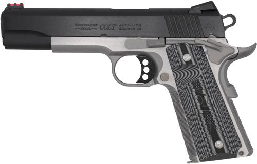 Colt Competition .45 ACP 5-inch Semi-Auto Pistol with Adjustable Sights and Bi-Tone Finish
