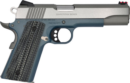 Colt Competition 9mm Luger Semi-Auto Pistol with 5-inch National Match Barrel and G10 Grip