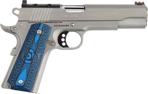 Colt Competition Optics Ready 9mm Luger Semi-Auto Pistol with Stainless Finish and G10 Grip
