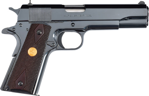 Colt Government 1911 .38 Super Semi-Auto Pistol with Blue Finish