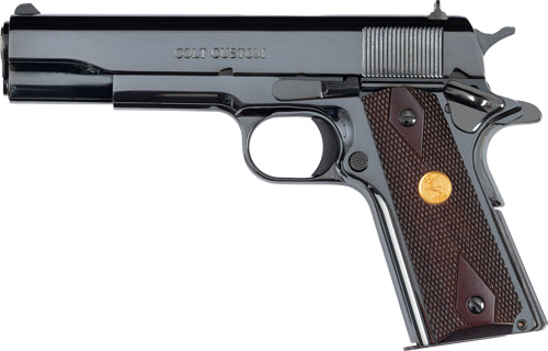 Colt Government 1911 .38 Super Semi-Auto Pistol with Blue Finish
