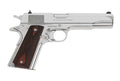 Colt Government 1911 .38 Super Semi-Auto Pistol with Stainless Steel Finish