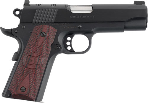 Colt Combat Commander 9mm Semi-Auto Pistol with Fixed Novak Sights and G10 Grip