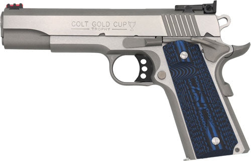 Colt Gold Cup Lite .45 ACP Semi-Auto Pistol with 5-Inch Stainless Steel Barrel and Night Sights