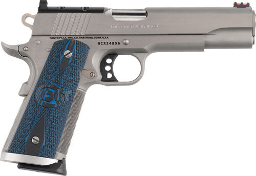 Colt Gold Cup Trophy 9mm 5-Inch Semi-Auto Pistol with Novak Red Fiber Optic Front Sight