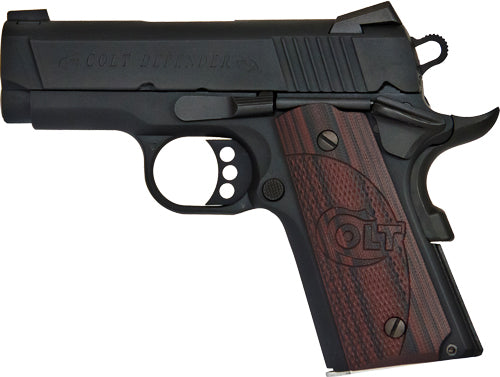 Colt Defender 9mm Luger 3-inch Semi-Auto Pistol with Night Sights and Matte Black Finish