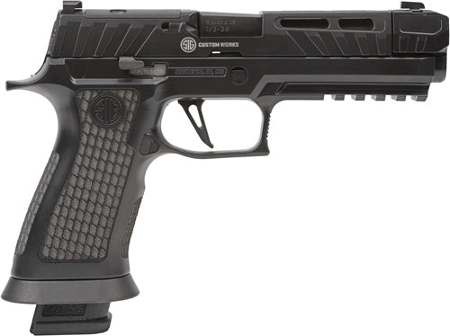 SIG Sauer P320 Spectre Comp 9mm Semi-Auto Pistol with 4.6-Inch Barrel and 10-Round Capacity and Black Finish