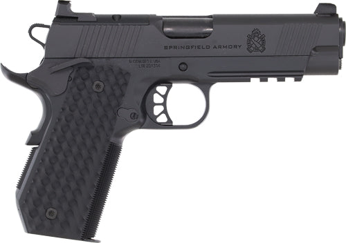 Springfield Armory 1911 Trp .45 ACP AOS Semi-Auto Pistol with 4.25-Inch Barrel and 7-Round Capacity and Black Finish