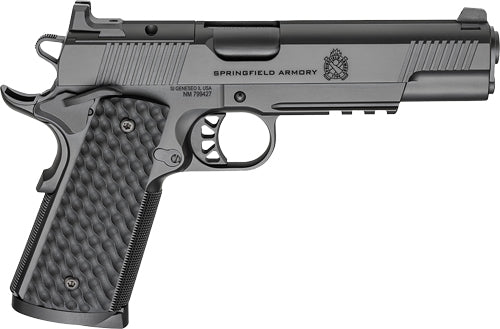 Springfield Armory 1911 Trp .45 ACP AOS Semi-Auto Pistol with 5-Inch Barrel and 8-Round Capacity and Black Finish
