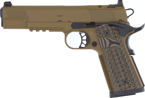 Springfield Armory 1911 Trp .45 ACP AOS Semi-Auto Pistol with 5-Inch Barrel and 8-Round Capacity and Coyote Finish