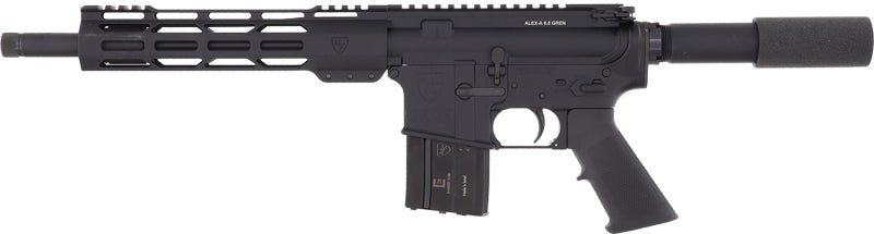 Alexander Arms Pistol in 6.5 Grendel with Picatinny Rail and Anodized Finish