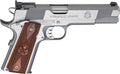 Springfield Armory 1911 Loaded Target 9mm Semi-Auto Pistol with 5-Inch Barrel and 9-Round Capacity and Stainless Finish