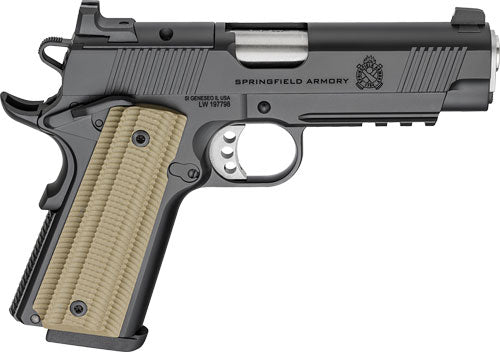 Springfield Armory 1911 Operator AOS 9mm Semi-Auto Pistol with 4.25-Inch Barrel and 9-Round Capacity and Black Finish