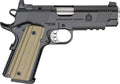 Springfield Armory 1911 Operator AOS .45 ACP Semi-Auto Pistol with 4.25-Inch Barrel and 8-Round Capacity and Black Finish