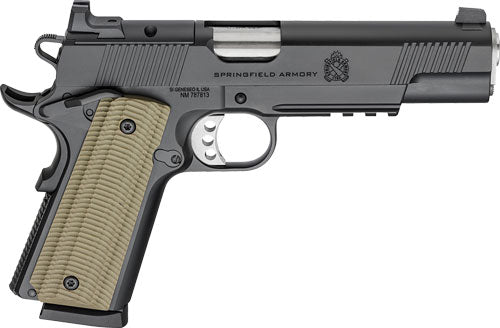 Springfield Armory 1911 Operator AOS 9mm Semi-Auto Pistol with 5-Inch Barrel and 9-Round Capacity and Black Finish