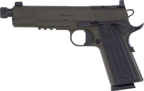 Springfield Armory 1911 Operator AOS .45 ACP Semi-Auto Pistol with 5-Inch Barrel and 8-Round Capacity